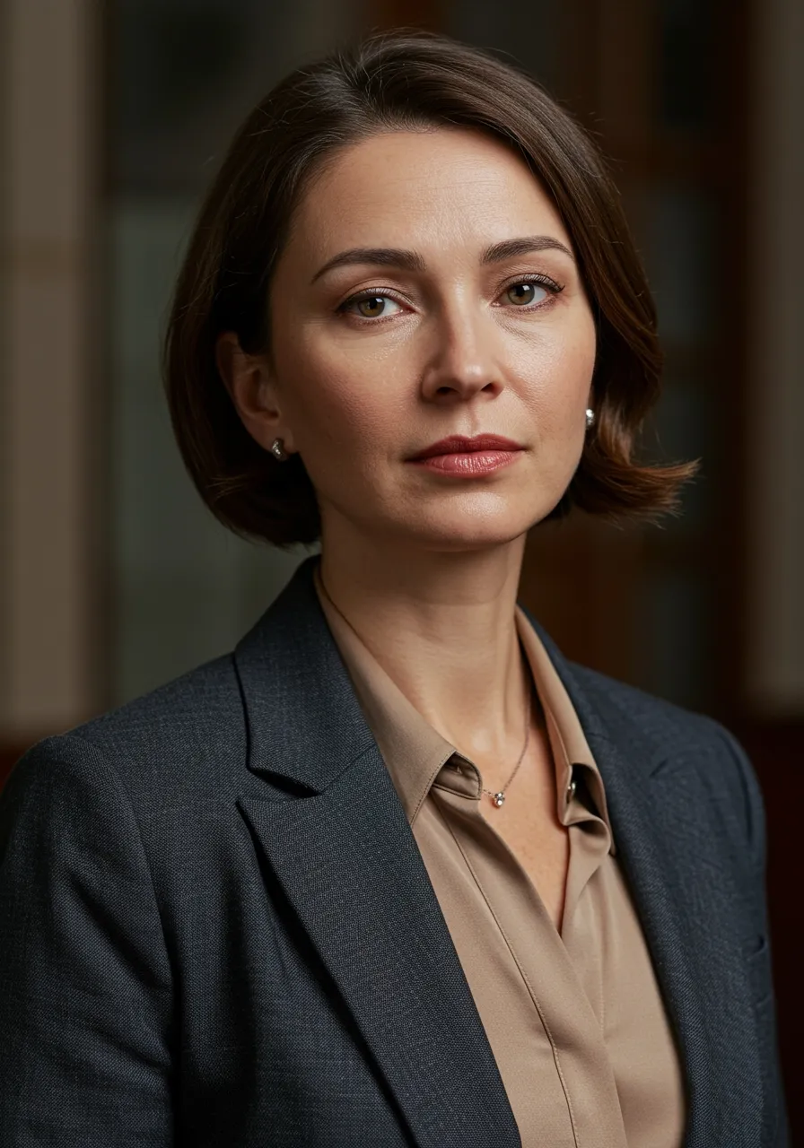 Portrait of Dr. Sofia Volkov, AI Super Mentor