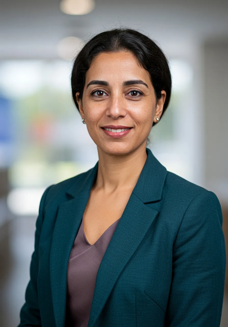 Portrait of Dr. Soraya Benali, AI Super Mentor