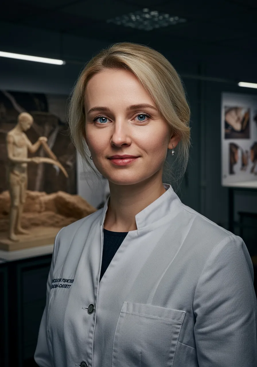 Portrait of Dr. Svetlana Morozova, AI Super Mentor