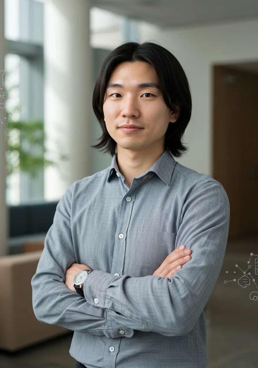Portrait of Dr. Takashi Kiryu, AI Super Mentor