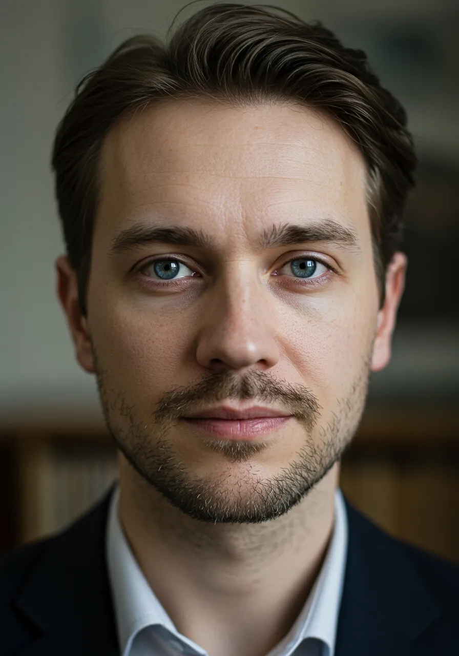 Portrait of Dr. Tomas Novak, AI Super Mentor