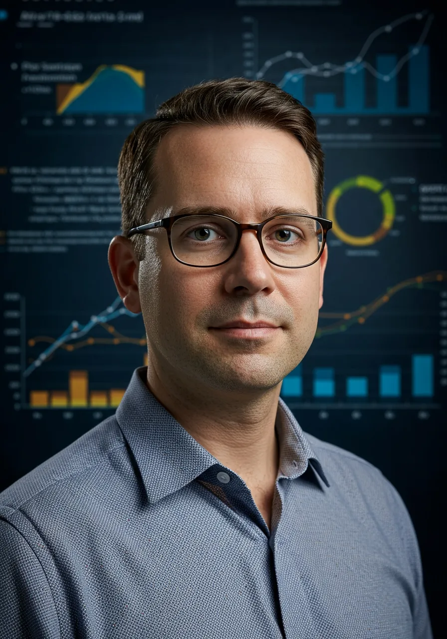 Portrait of Dr. Trevor Huxley, AI Super Mentor