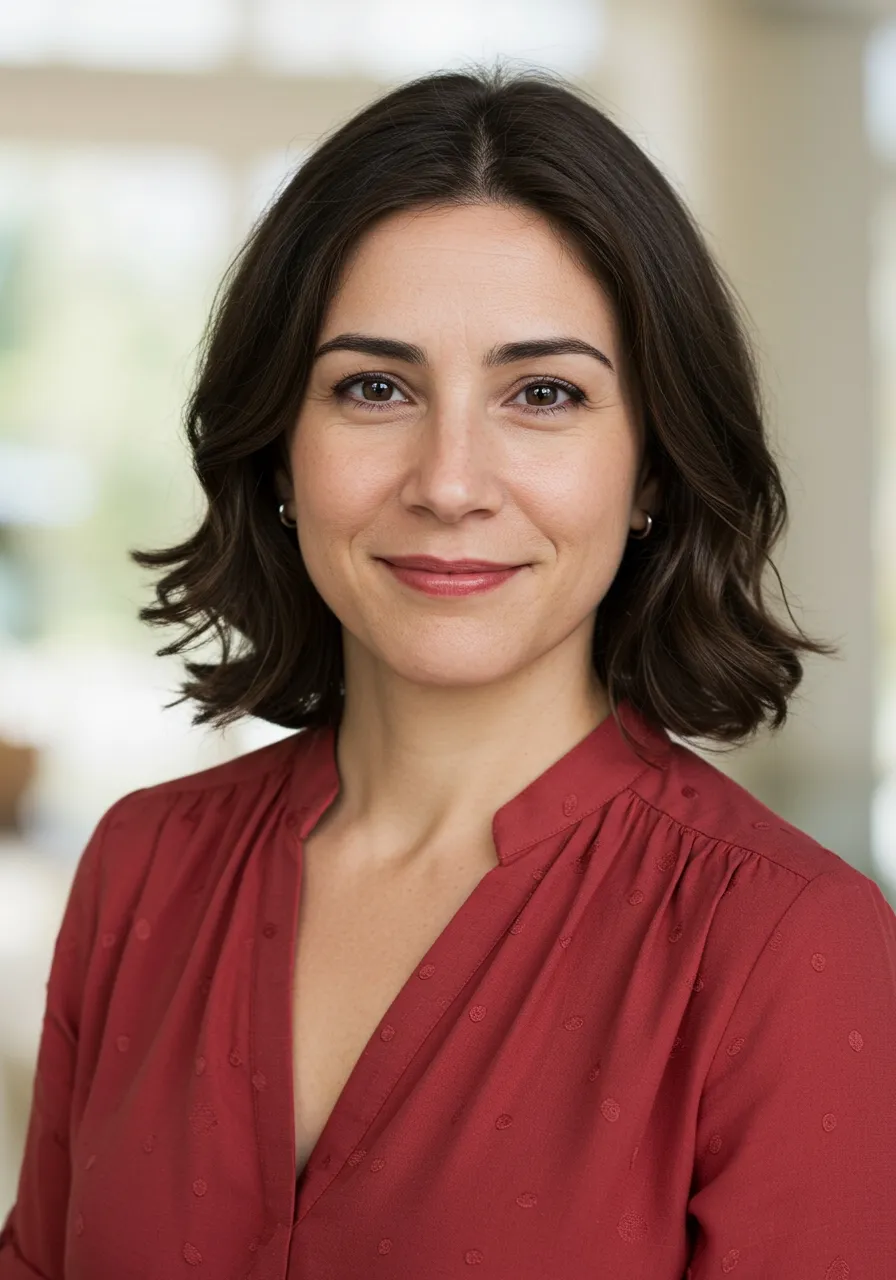 Portrait of Dr. Valeria Domínguez, AI Super Mentor