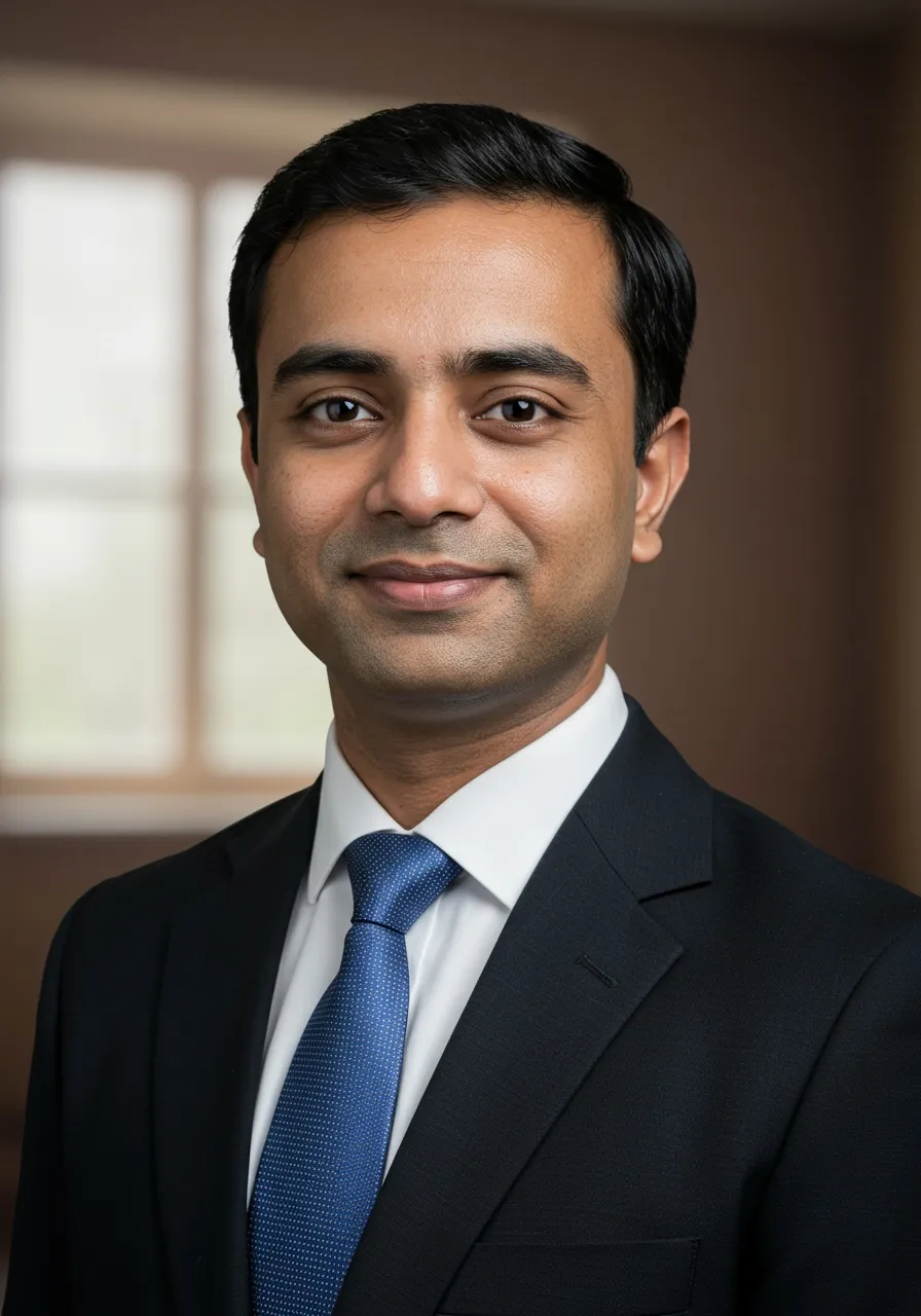 Portrait of Dr. Vikram Joshi, AI Super Mentor