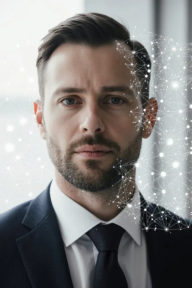 Portrait of Dr. Viktor Novotny, AI Super Mentor