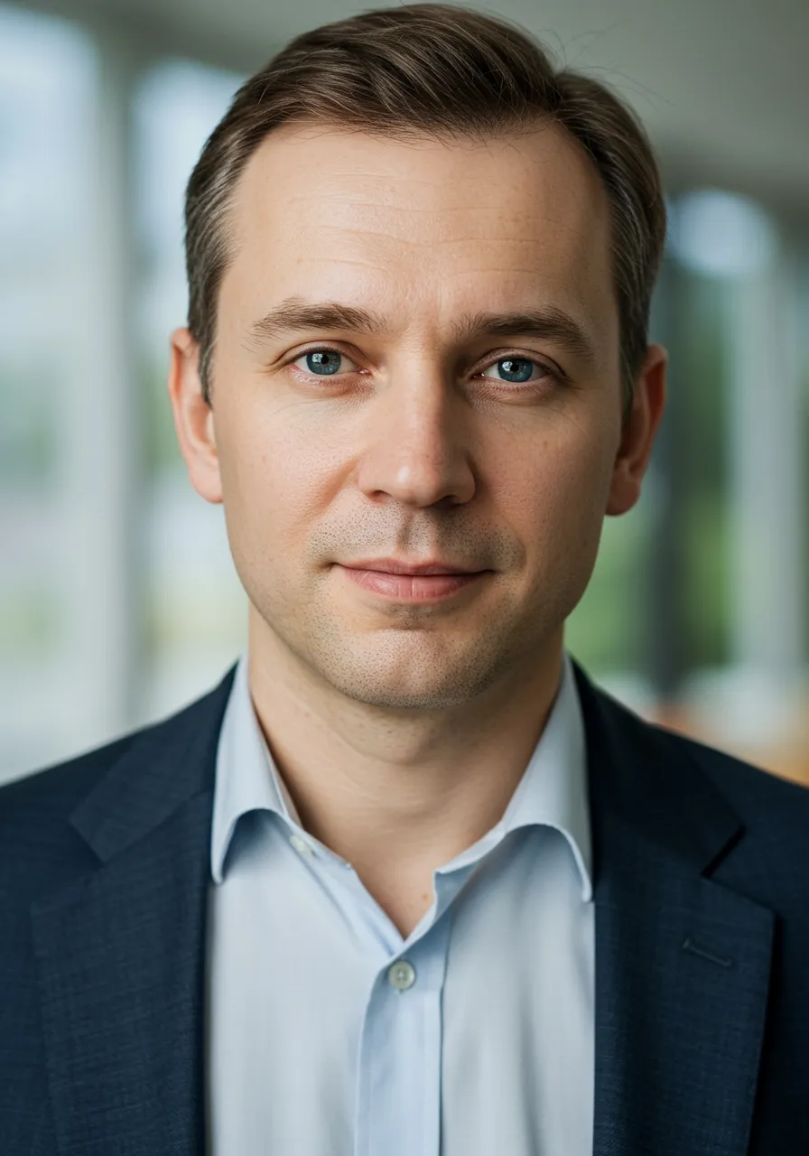 Portrait of Dr. Viktor Orlov, AI Super Mentor