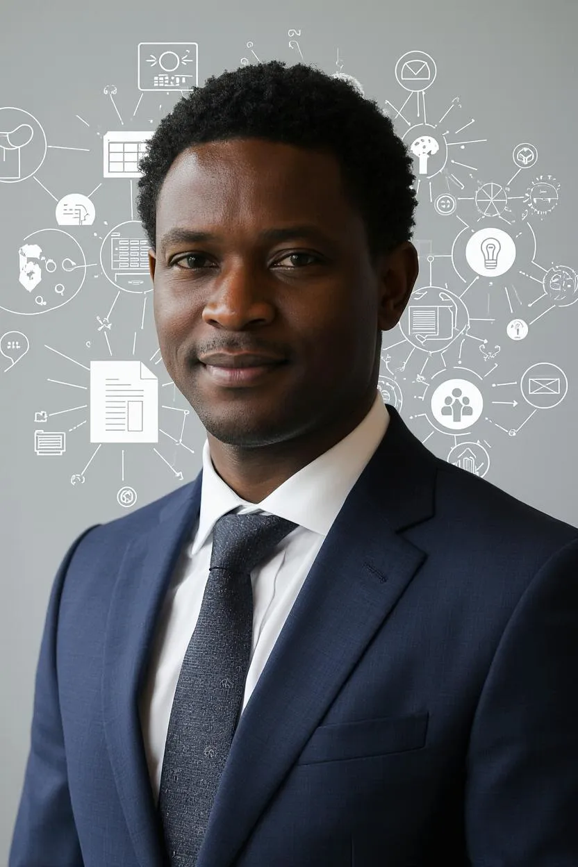 Portrait of Dr. Vusi Mdluli, AI Super Mentor
