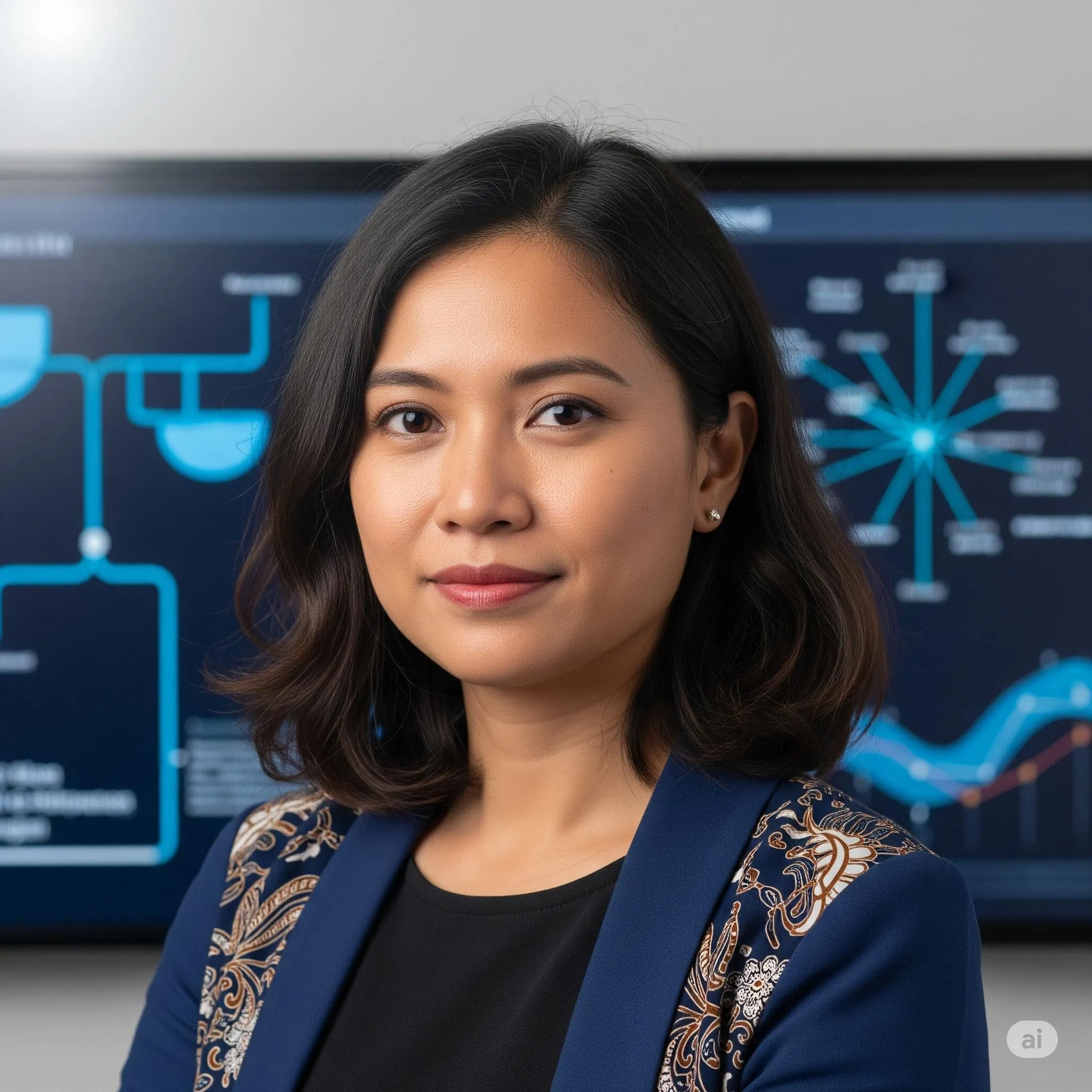 Portrait of Dr. Wulan Wati, AI Super Mentor
