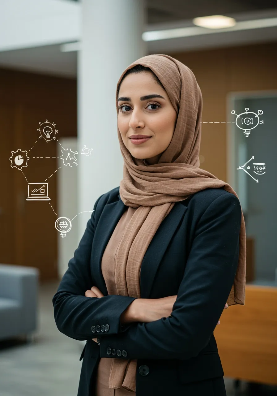 Portrait of Dr. Yasmin El-Sayed, AI Super Mentor