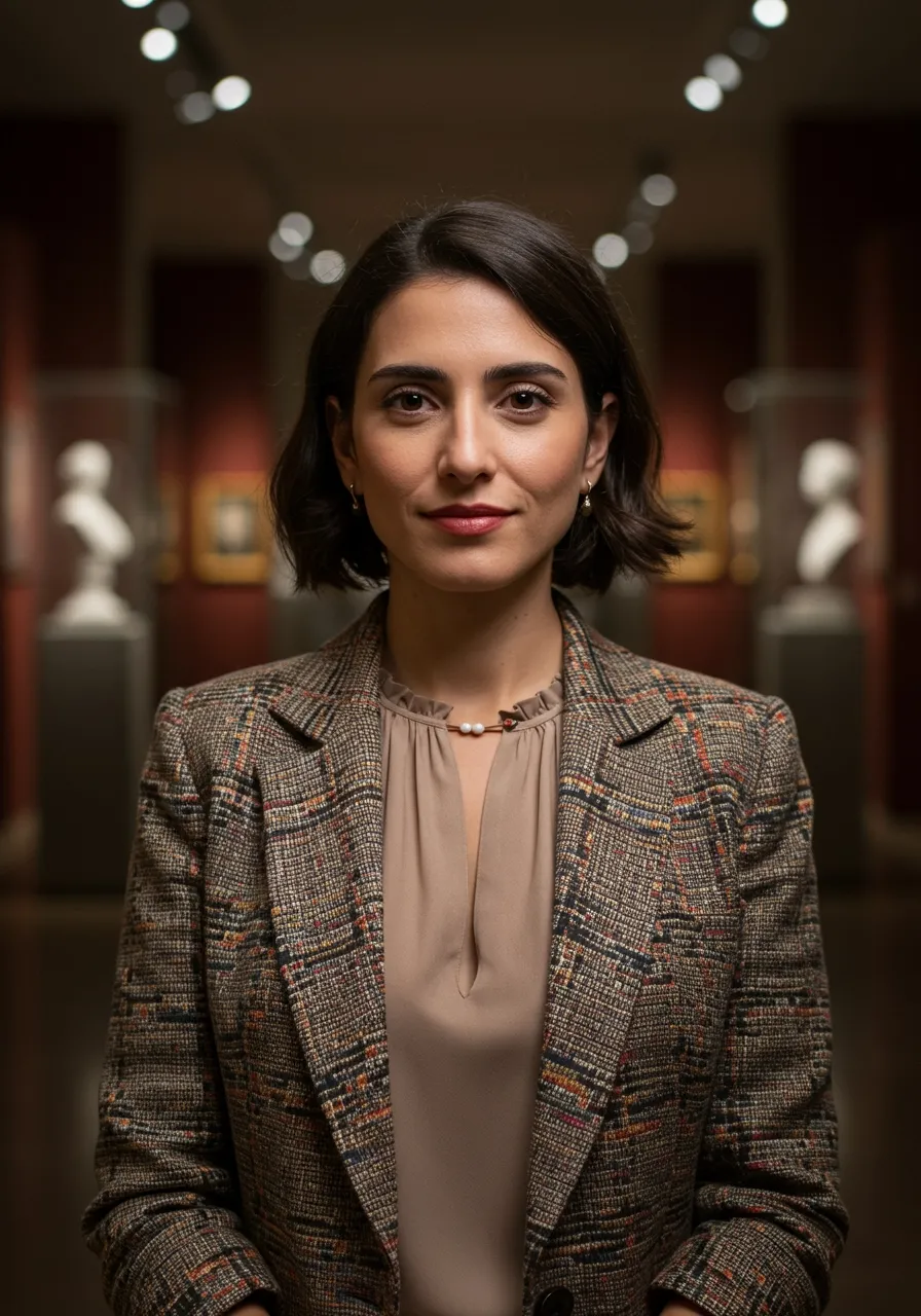 Portrait of Dr. Zainab Al-Rashid, AI Super Mentor