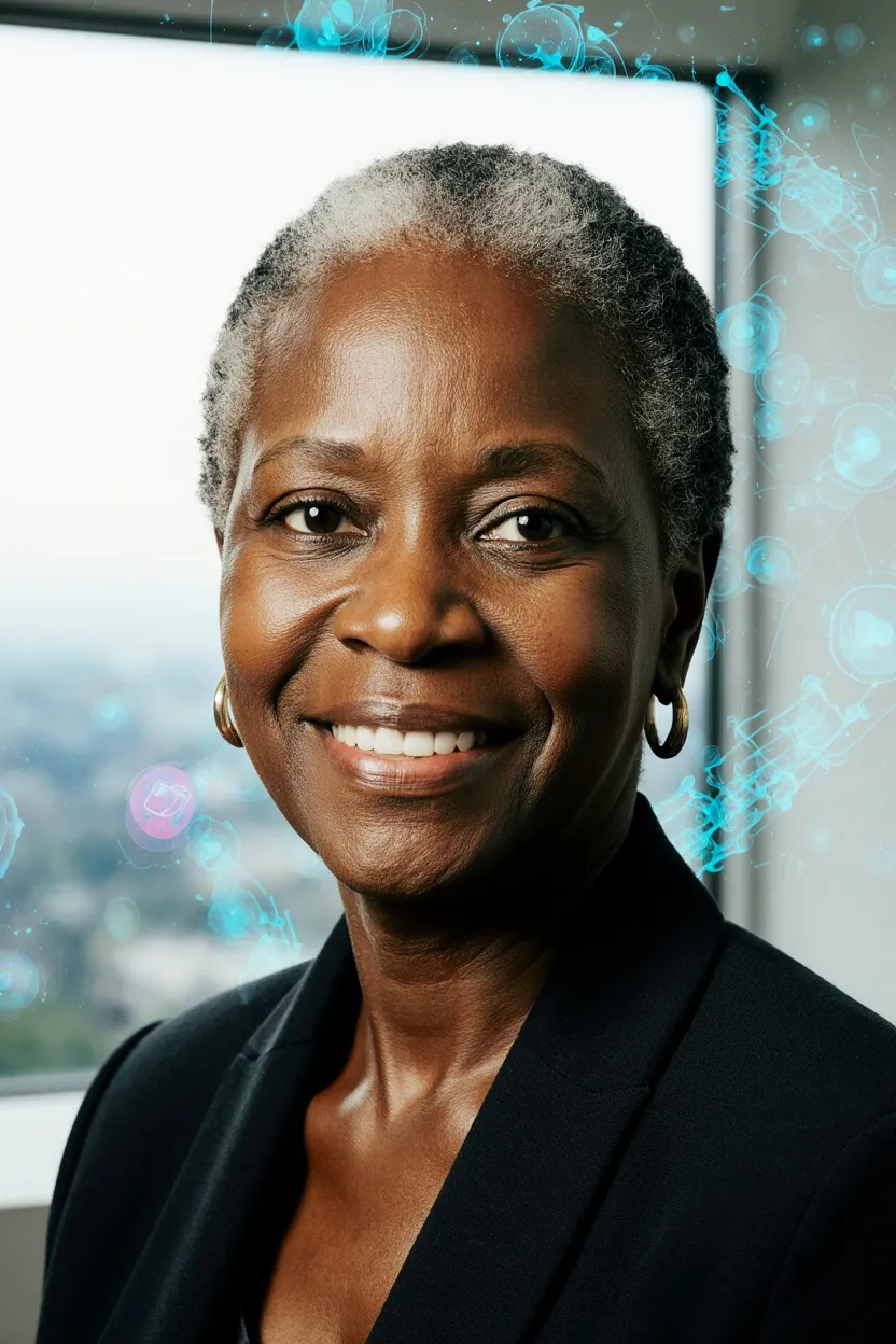Portrait of Dr. Zanele Khumalo, AI Super Mentor