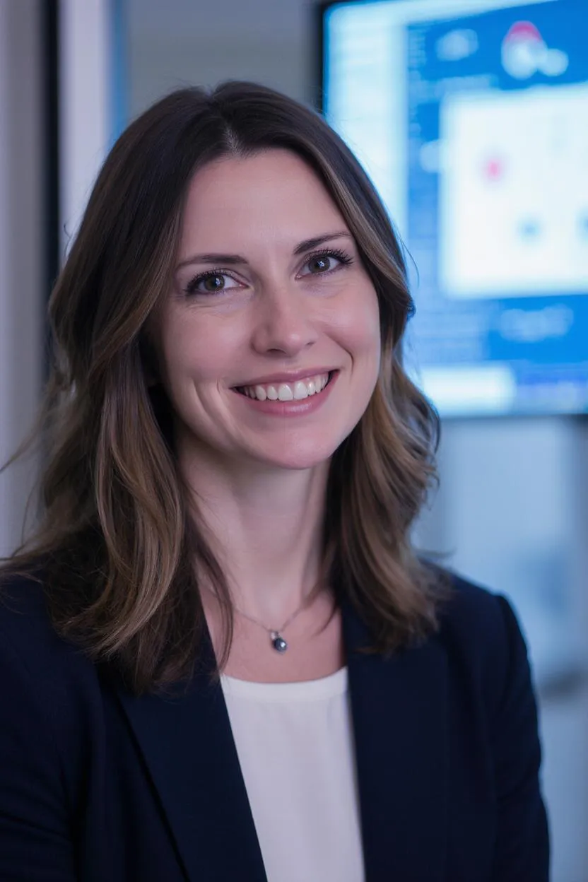 Portrait of Dr. Zoe Wilson, AI Super Mentor