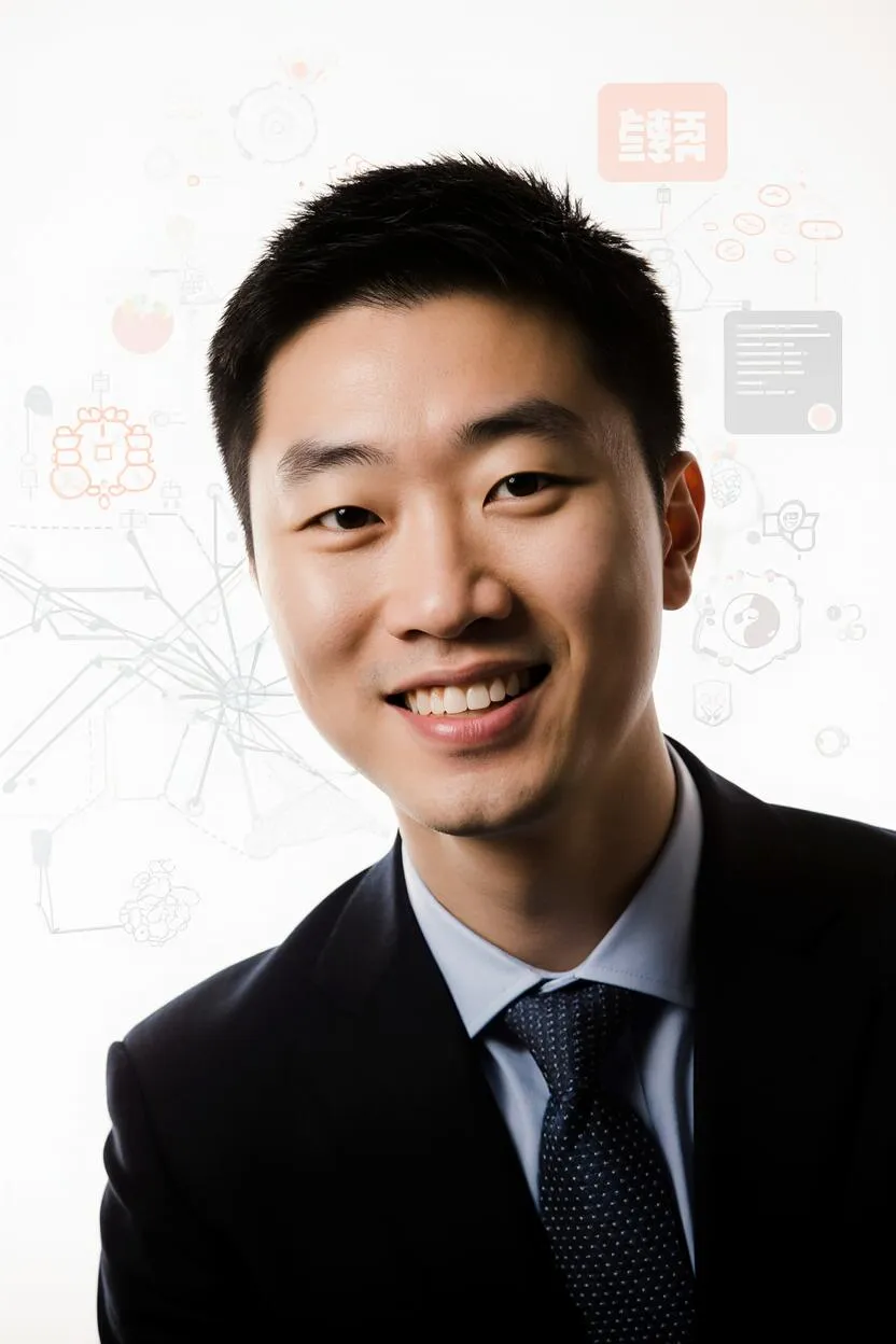 Portrait of Lin Jin, AI Super Mentor