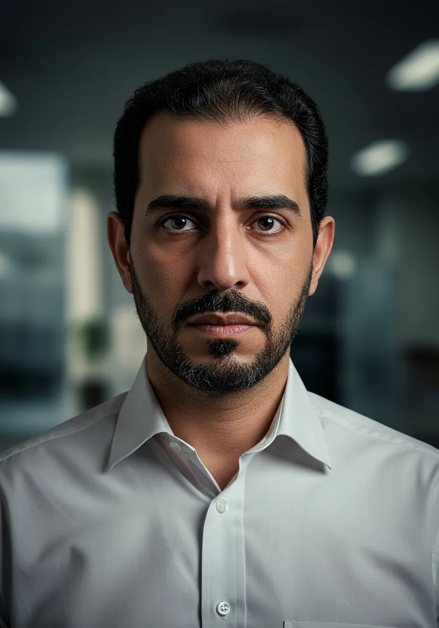 Portrait of Prof. Dr. Abdulaziz Al-Hammadi, AI Super Professor