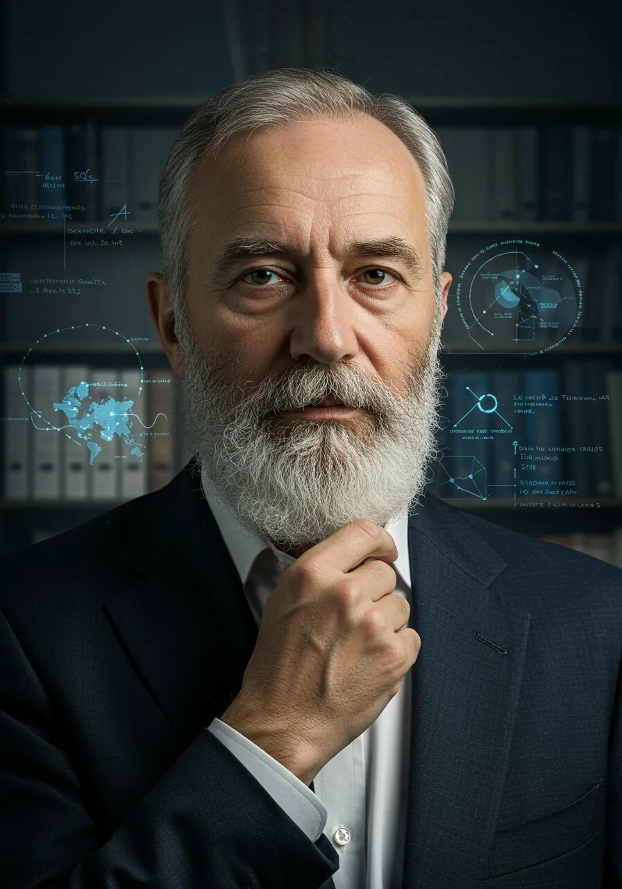 Portrait of Prof. Dr. Adrien Lefort, AI Super Professor