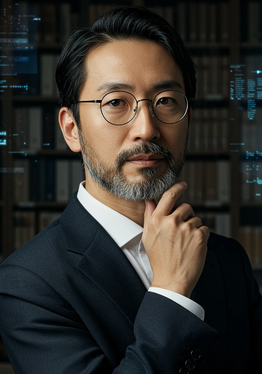 Portrait of Prof. Dr. Akira Yoshino, AI Super Professor