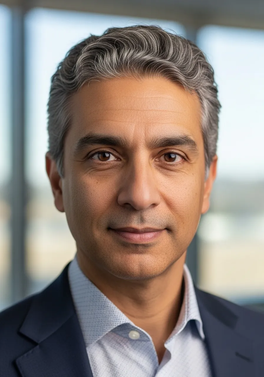 Portrait of Prof. Dr. Alistair Finch, AI Super Professor