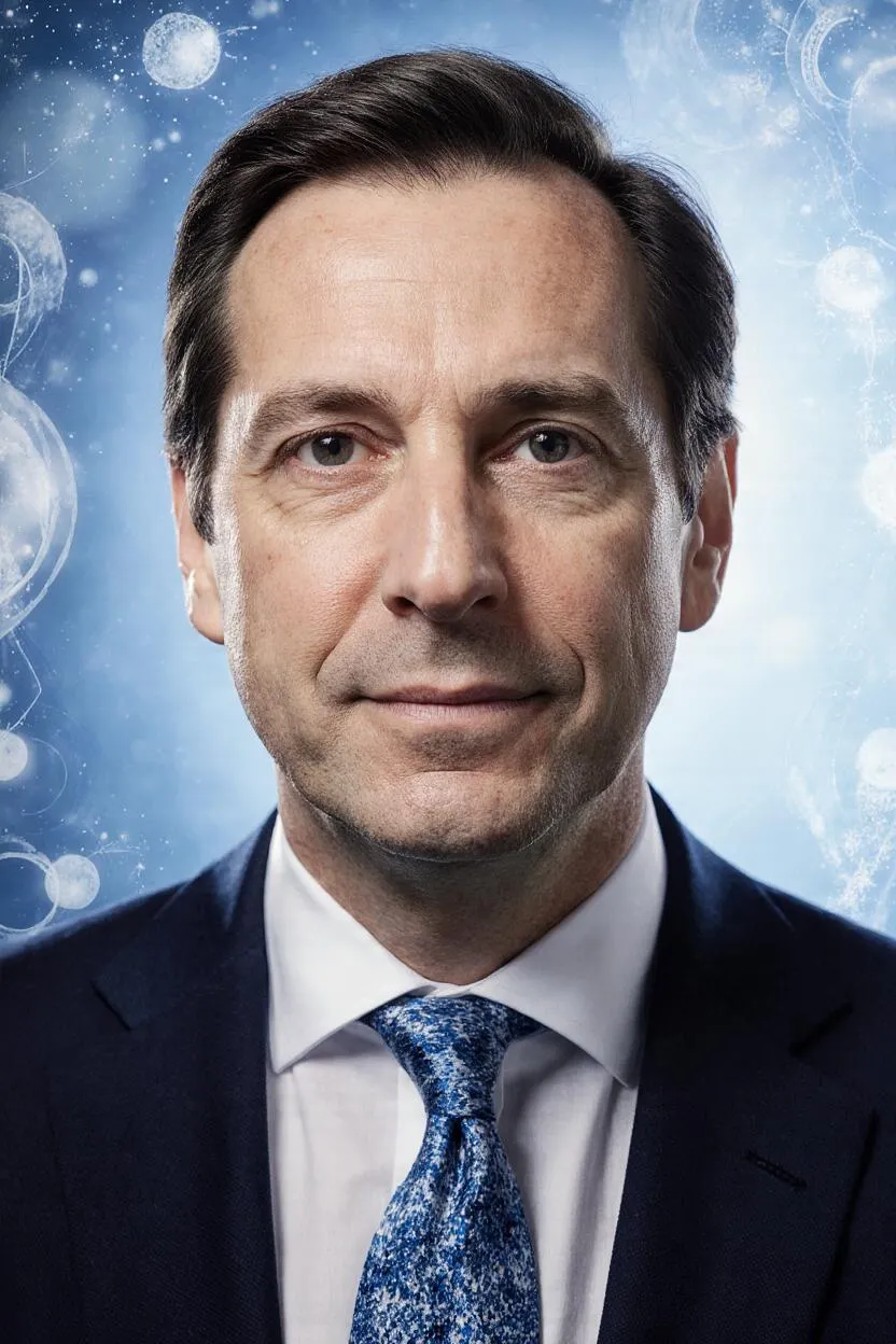 Portrait of Prof. Dr. Anton Schmidt, AI Super Professor