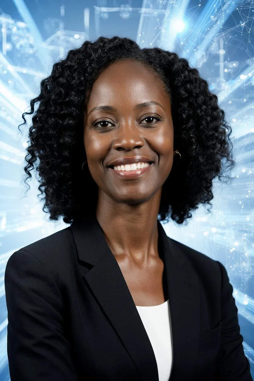 Portrait of Prof. Dr. Ayanda Gumede, AI Super Professor