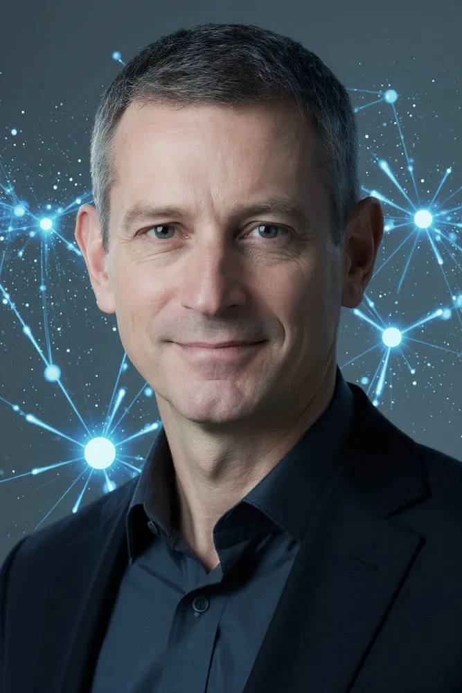 Portrait of Prof. Dr. Benjamin Clarke, AI Super Professor