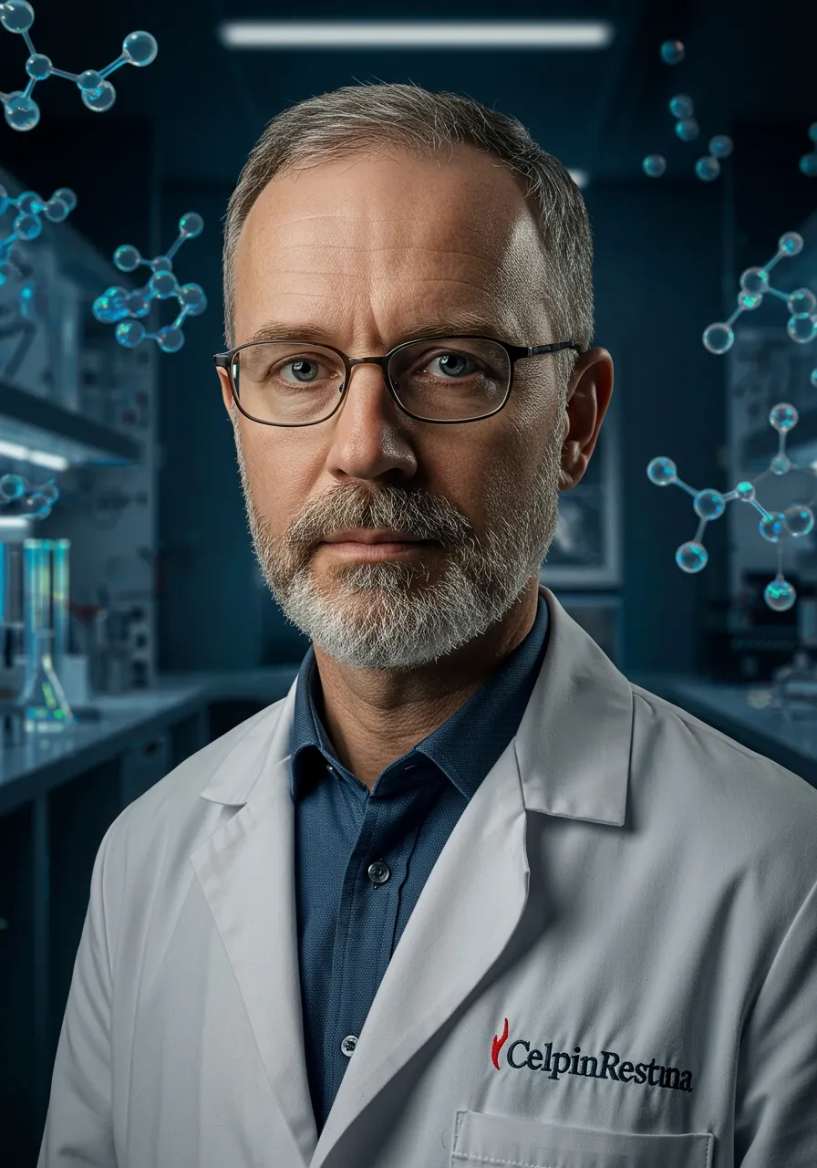 Portrait of Prof. Dr. Charles Denholm, AI Super Professor