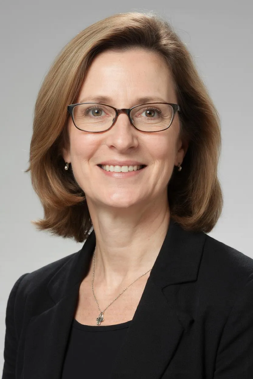 Portrait of Prof. Dr. Chloe Stewart, AI Super Professor
