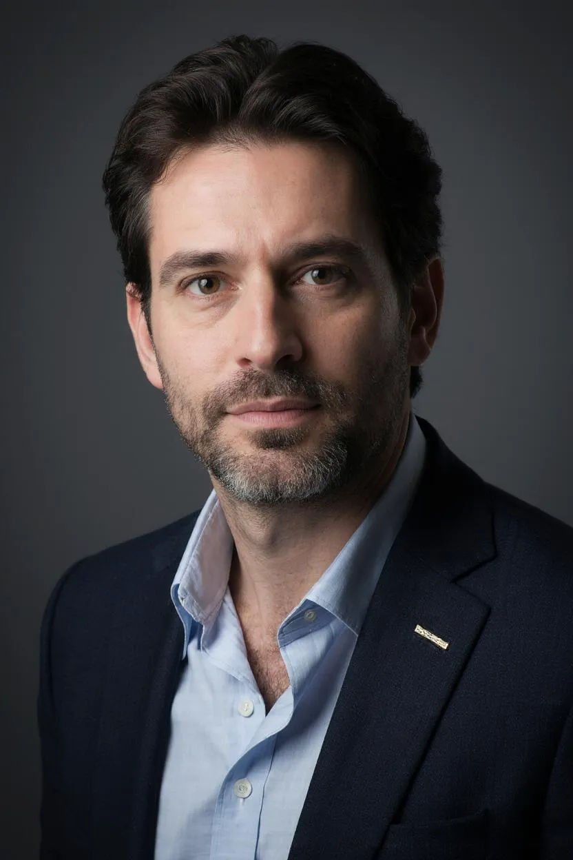 Portrait of Prof. Dr. Christian Serra, AI Super Professor