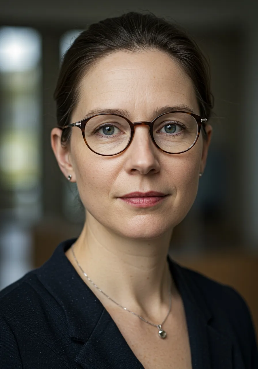Portrait of Prof. Dr. Clara Schumann, AI Super Professor