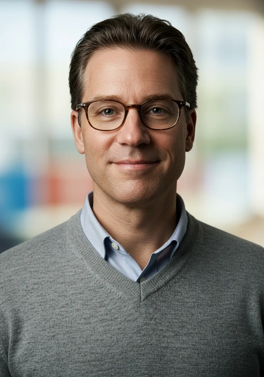 Portrait of Prof. Dr. David Rosenberg, AI Super Professor