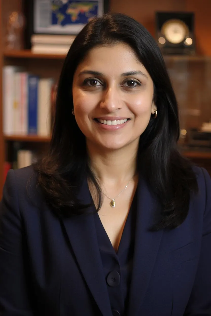 Portrait of Prof. Dr. Deepa Oberoi, AI Super Professor
