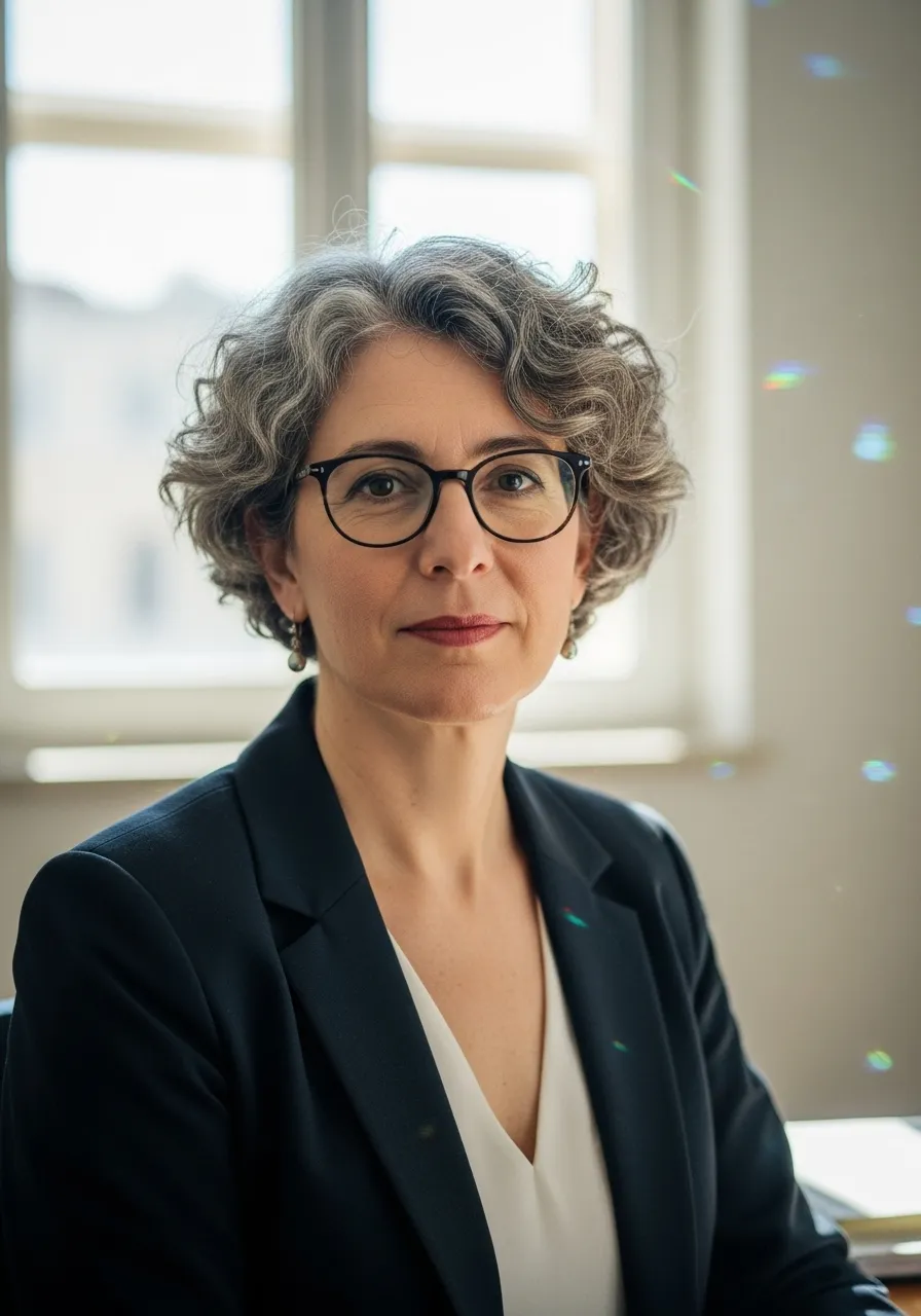Portrait of Prof. Dr. Dimitra Kalogeropoulou, AI Super Professor