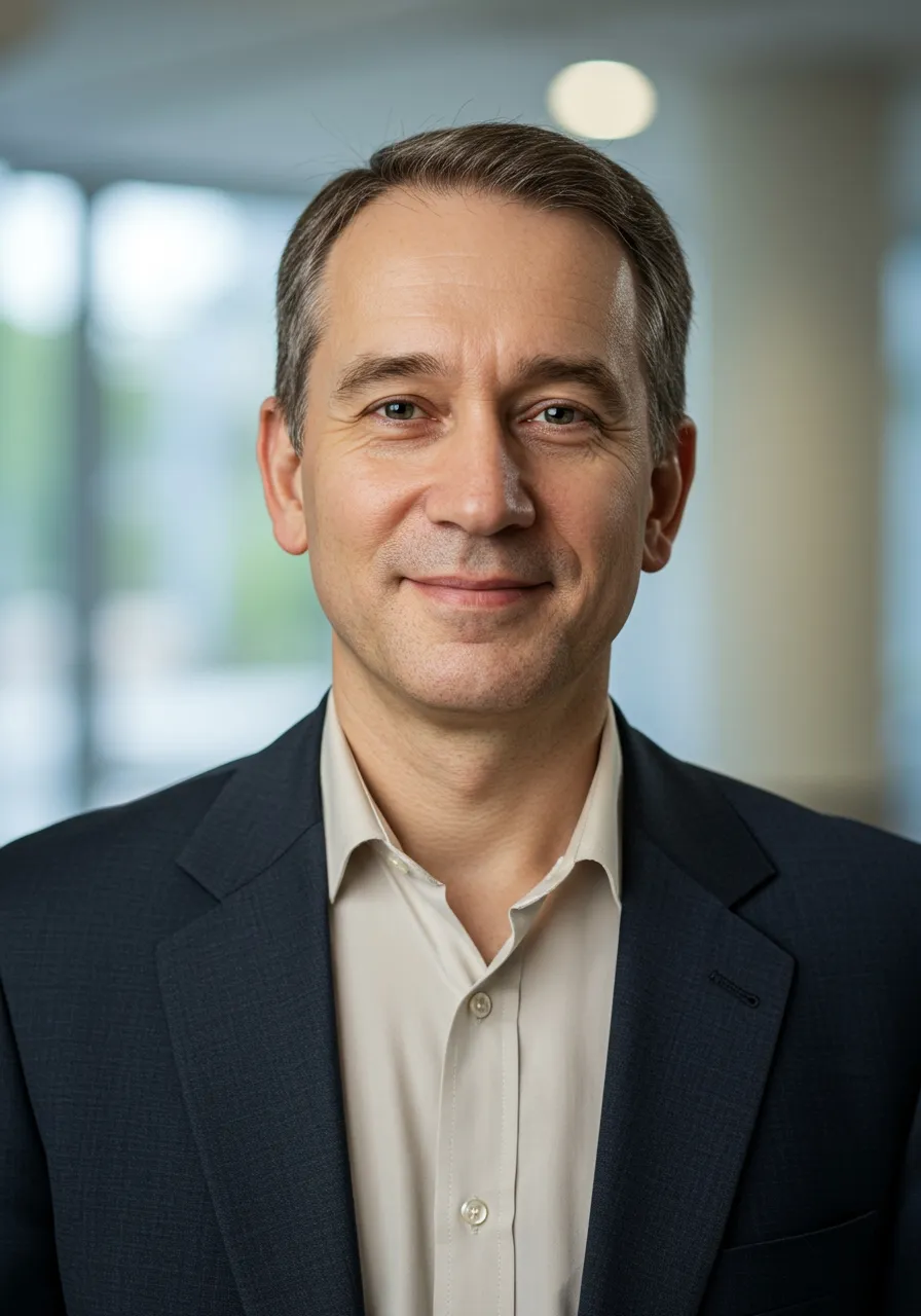 Portrait of Prof. Dr. Dmitri Sokolov, AI Super Professor