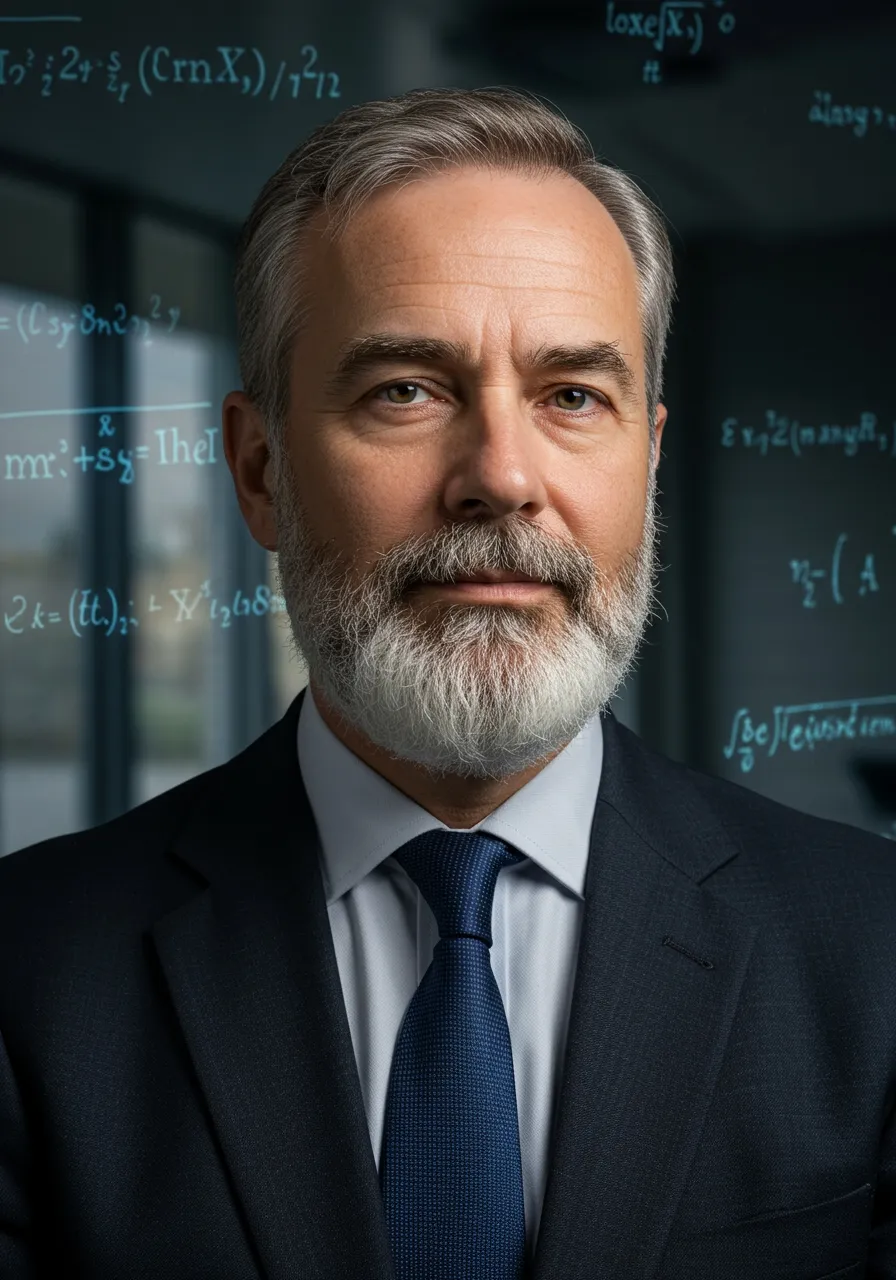 Portrait of Prof. Dr. Edward Langridge, AI Super Professor