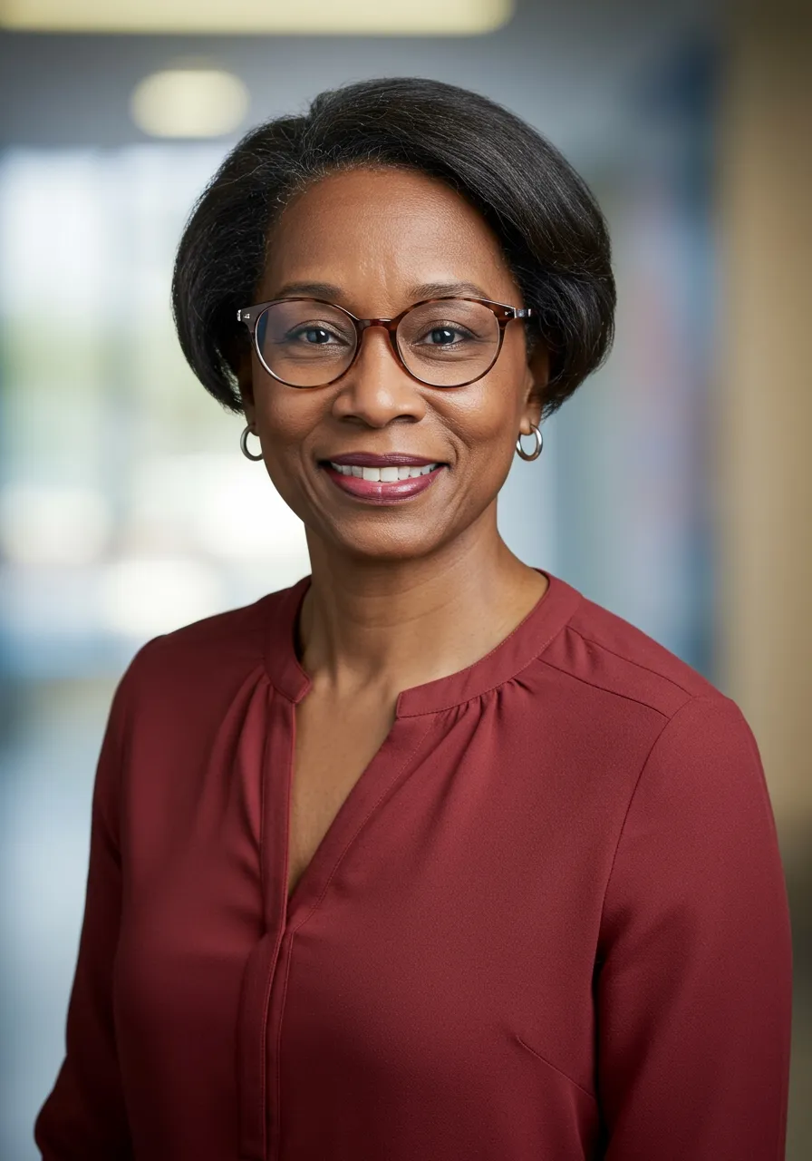 Portrait of Prof. Dr. Eleanor Vance, AI Super Professor