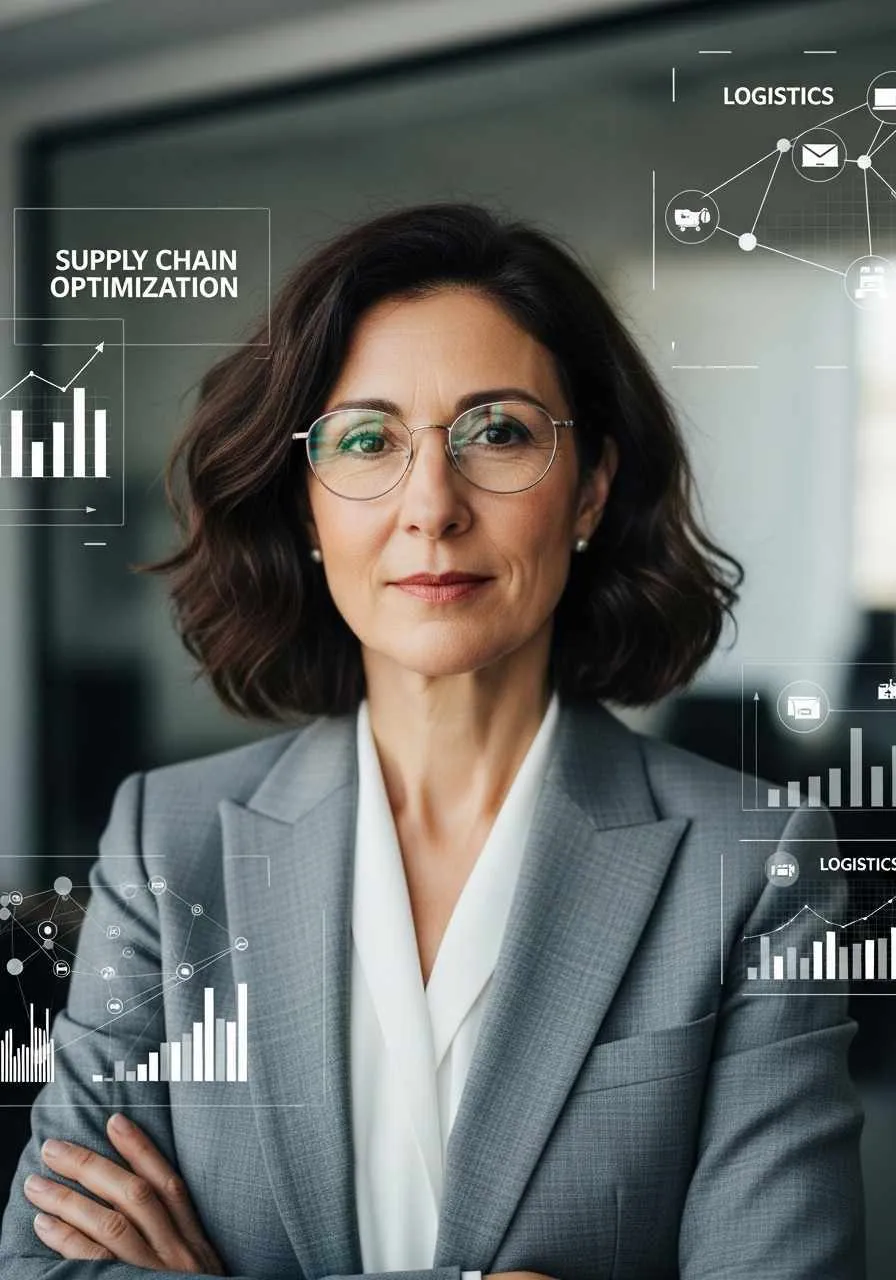 Portrait of Prof. Dr. Elena Moreno, AI Super Professor