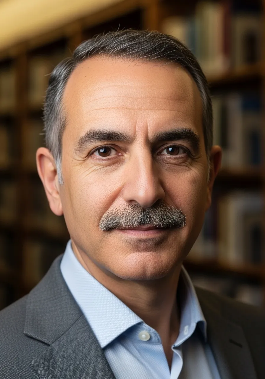 Portrait of Prof. Dr. Elias Haddad, AI Super Professor