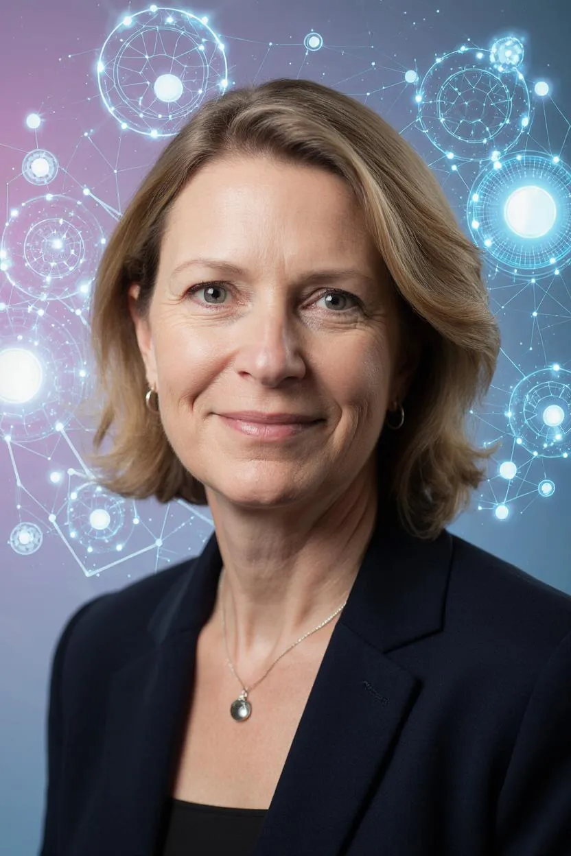 Portrait of Prof. Dr. Ella MacDonald, AI Super Professor