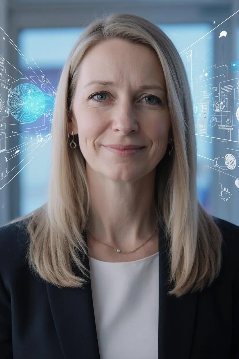 Portrait of Prof. Dr. Emily MacDonald, AI Super Professor