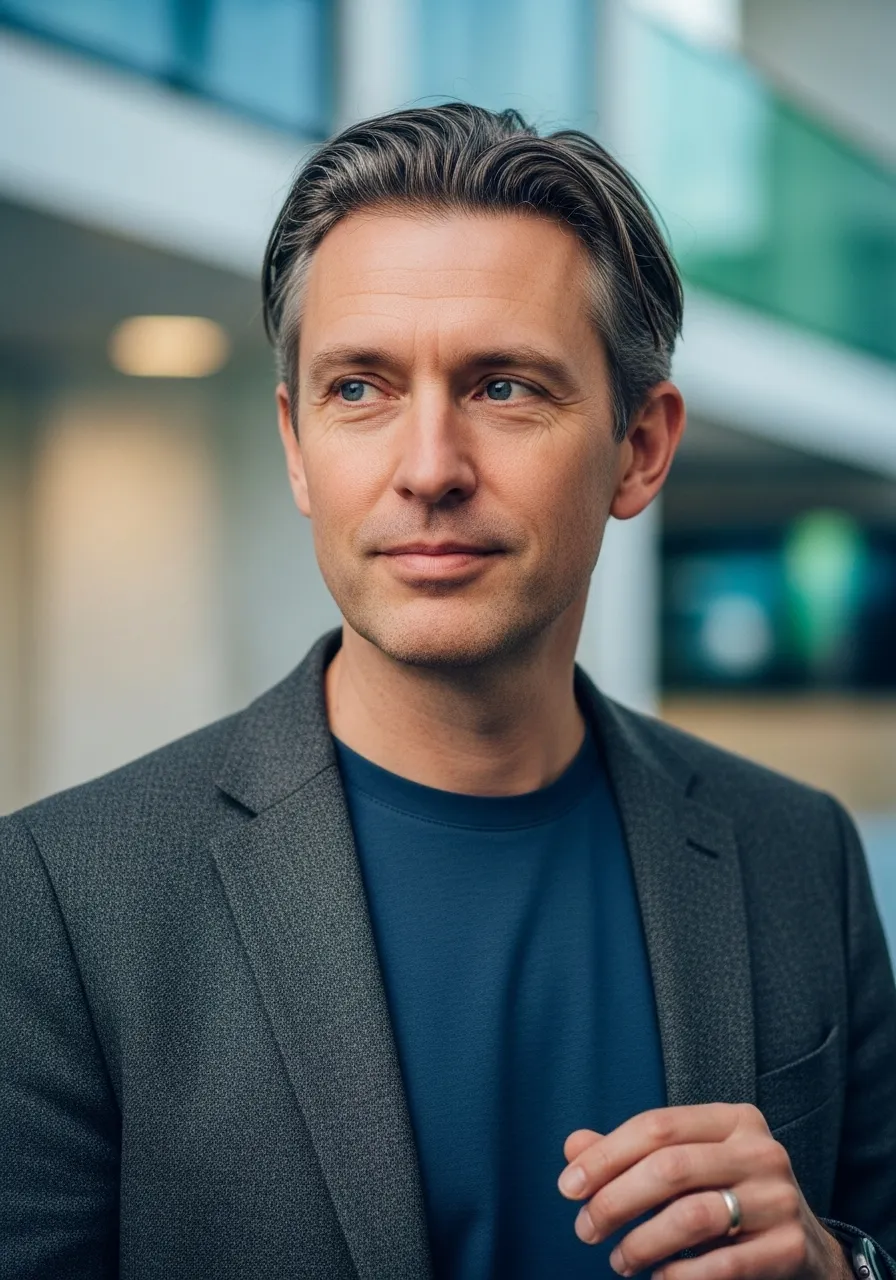Portrait of Prof. Dr. Erik Johansson, AI Super Professor