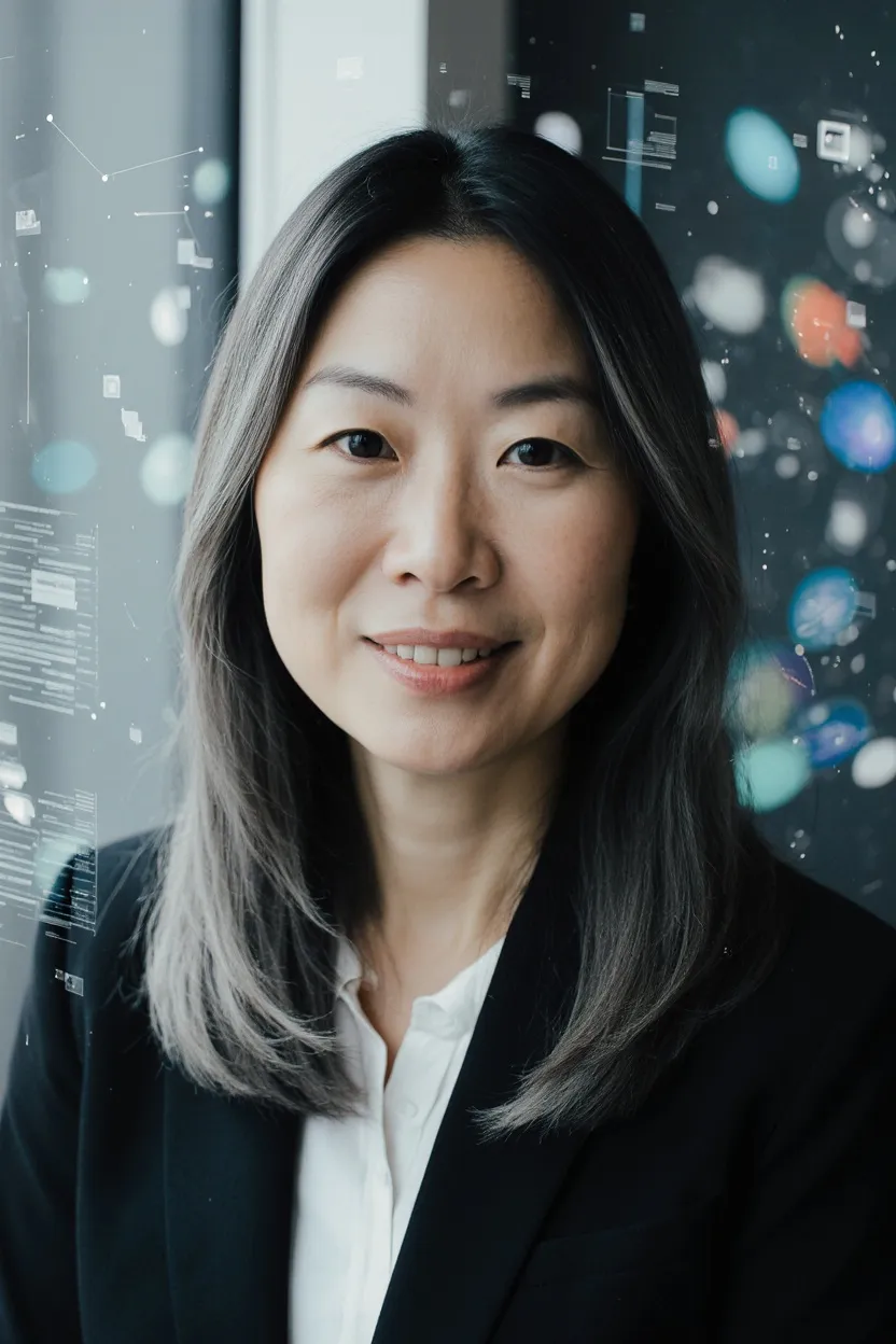 Portrait of Prof. Dr. Fang Zhiyuan, AI Super Professor