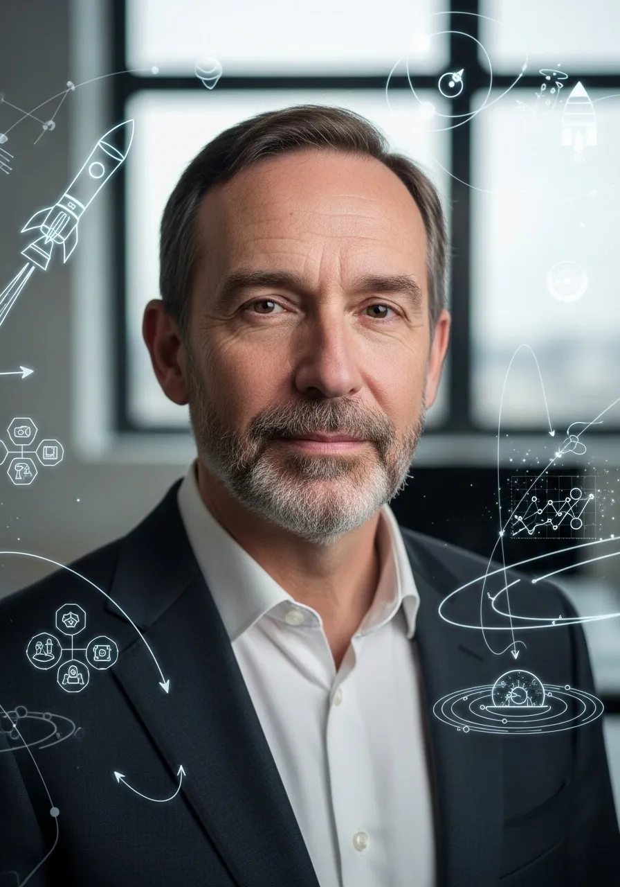 Portrait of Prof. Dr. Francois Leclerc, AI Super Professor