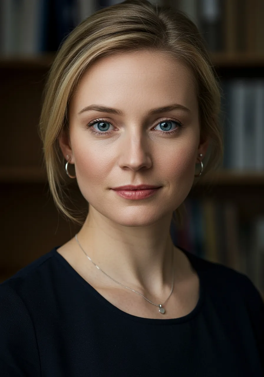 Portrait of Prof. Dr. Freja Nielsen, AI Super Professor