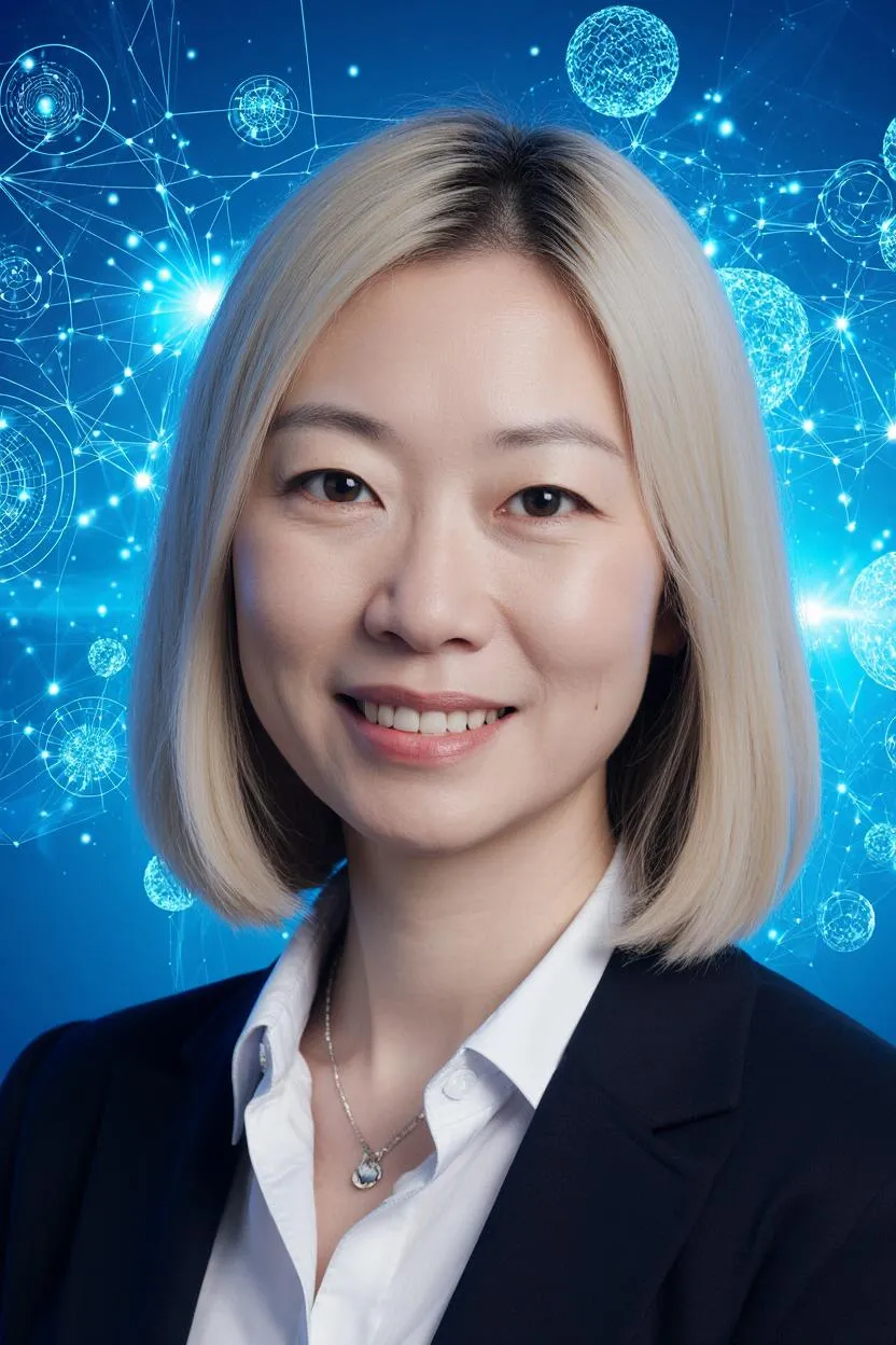 Portrait of Prof. Dr. Freya Lee, AI Super Professor