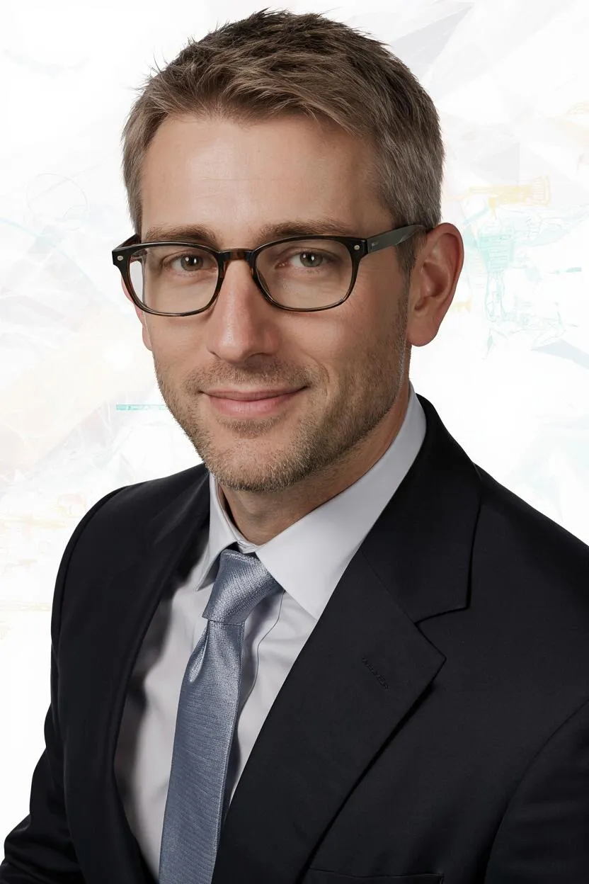 Portrait of Prof. Dr. Gabriel Adams, AI Super Professor