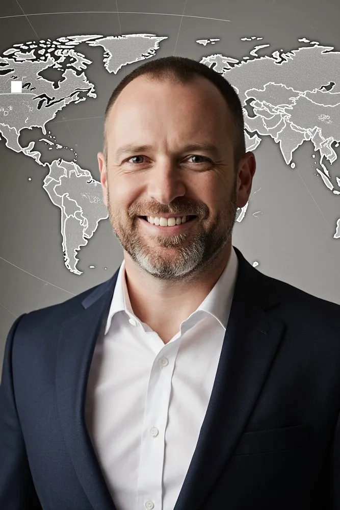Portrait of Prof. Dr. Gregory Whitfield, AI Super Professor
