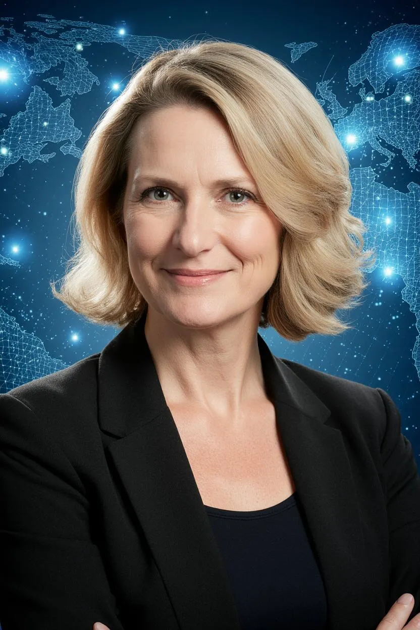 Portrait of Prof. Dr. Greta Ricci, AI Super Professor