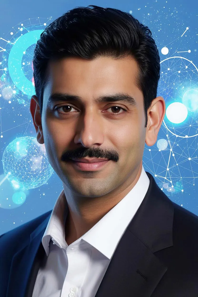 Portrait of Prof. Dr. Hamad Al-Enazi, AI Super Professor