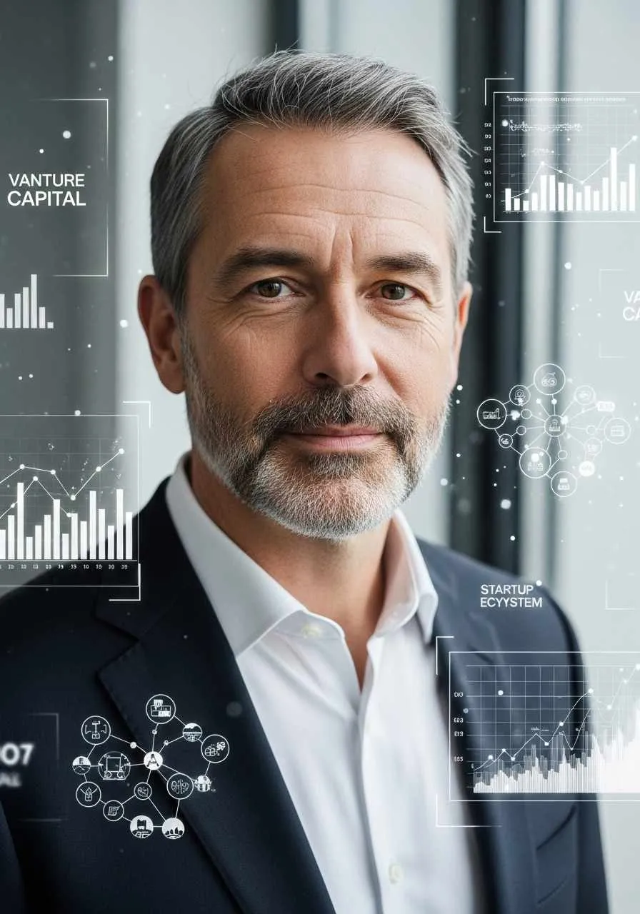 Portrait of Prof. Dr. Hanspeter Kellerhof, AI Super Professor