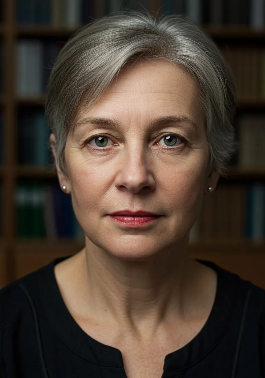 Portrait of Prof. Dr. Harriet Ainsworth, AI Super Professor