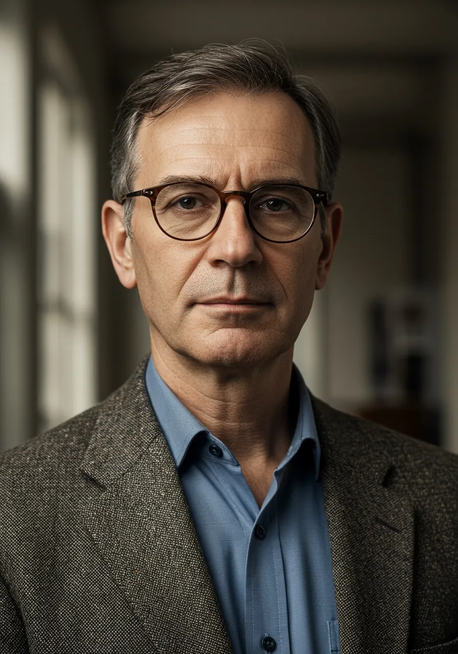 Portrait of Prof. Dr. Henri Dubois, AI Super Professor